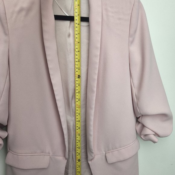 Zara blazer.  Soft Pink - Picture 6 of 7